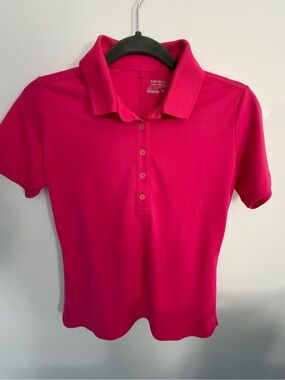 Nike Golf Women's Short Sleeve Polo - Hot Pink Small